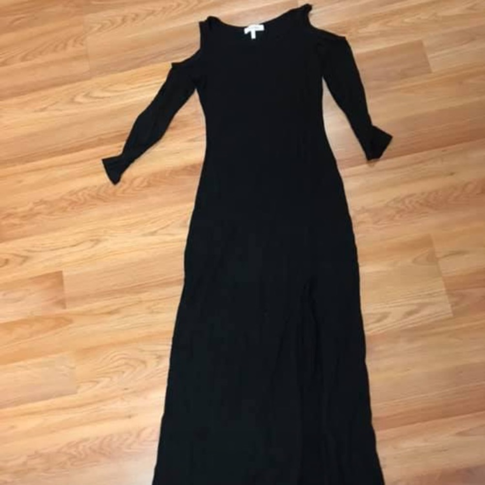Black long dress